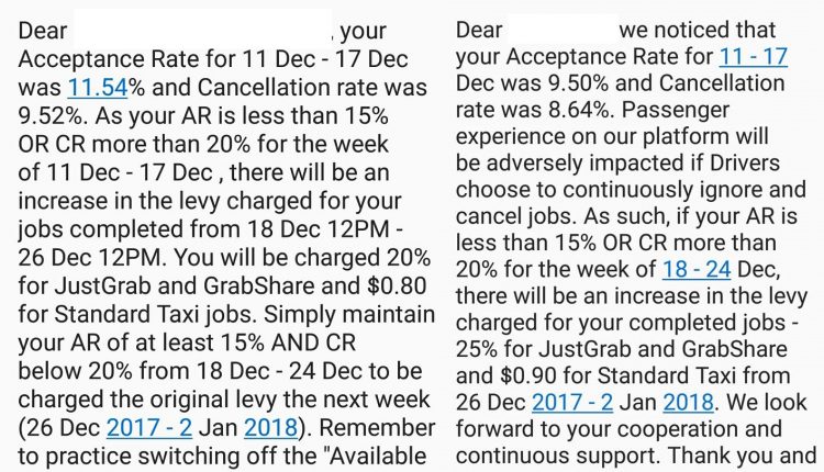 grab singapore punitive levys