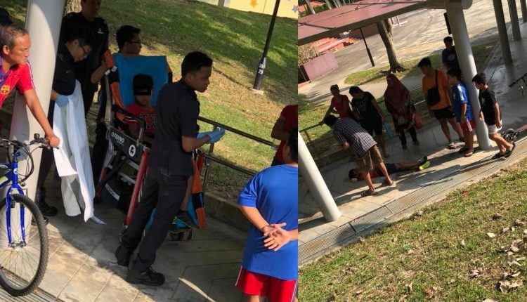 escooter, bedok, accident, concussion